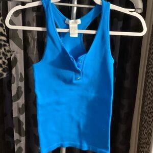 Vibrant Blue Women's Tank Top by Choice